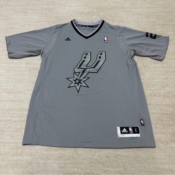 Adidas San Antonio Spurs Tim Duncan 2013 Christmas Day Jersey NBA Size Large - Picture 1 of 11